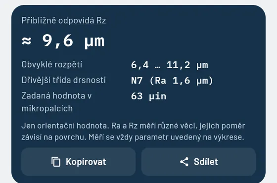 Takto to vypadá v aplikaci Gesello: Povrchy