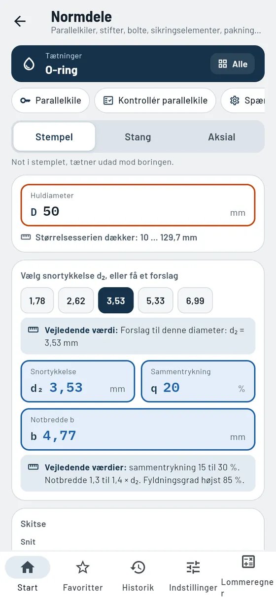 Gesello: normdele – O-ring