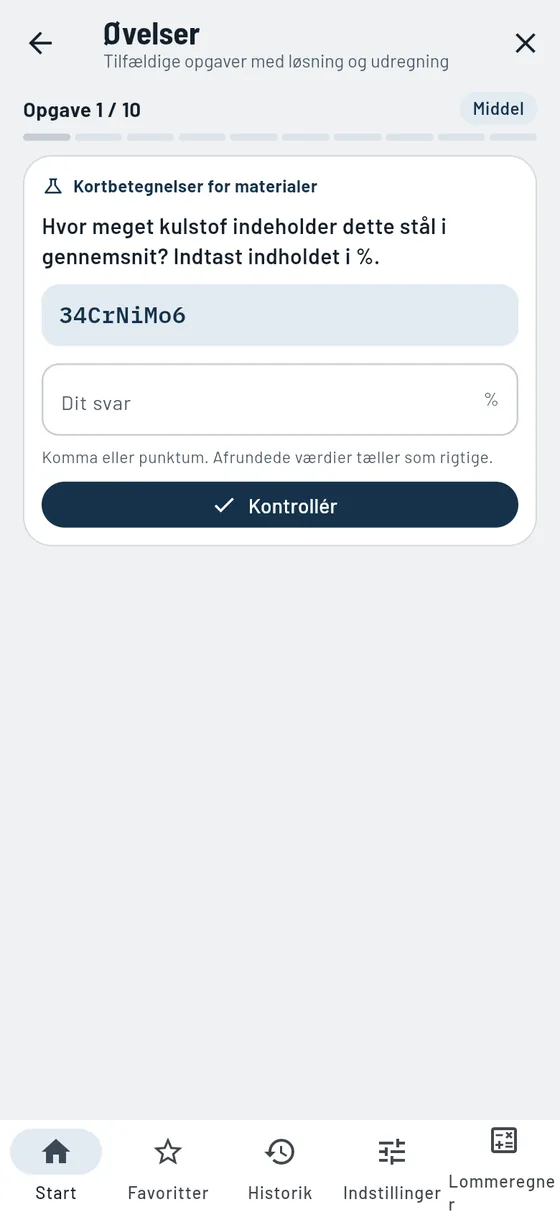 Gesello: Øvelser – Opgave