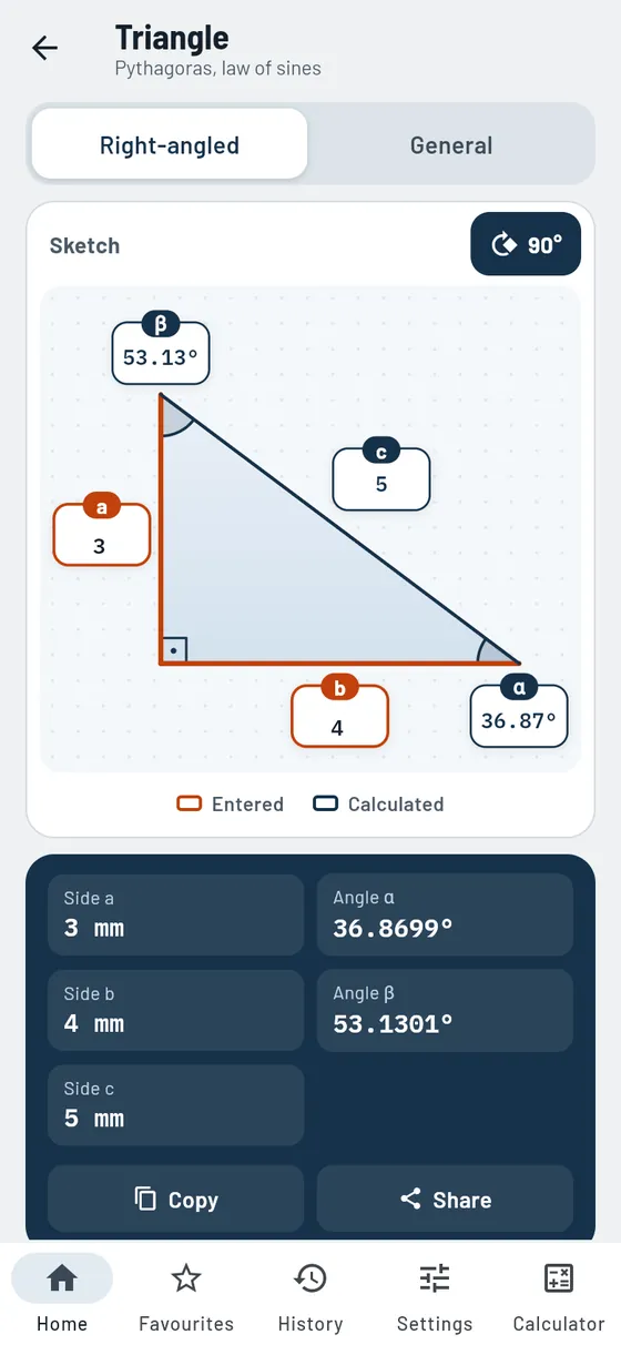 Gesello: Triangles – Pythagoras 3-4-5