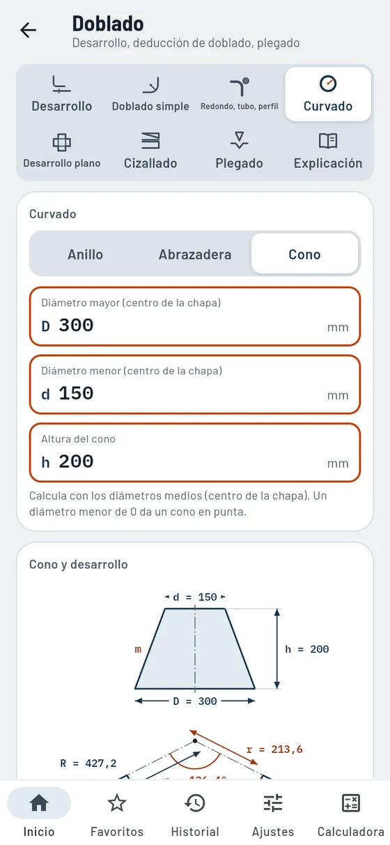 Gesello: doblado