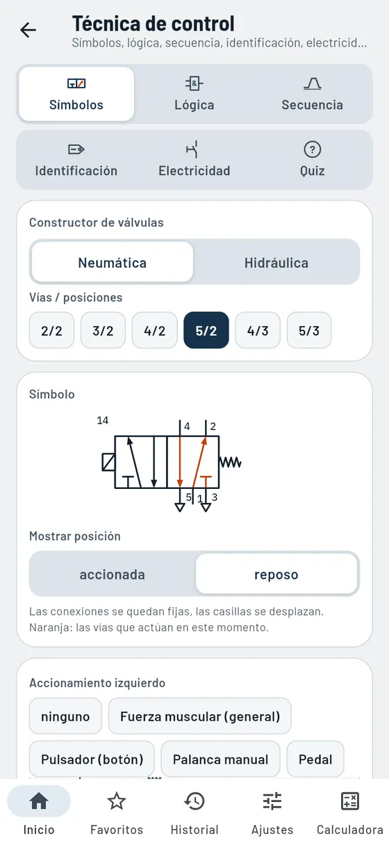 Gesello: Técnica de control – Válvula 5/2