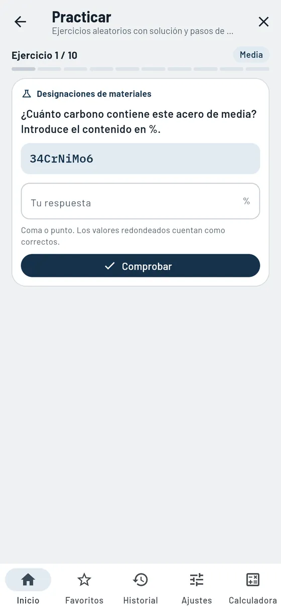 Gesello: Practicar – Ejercicio