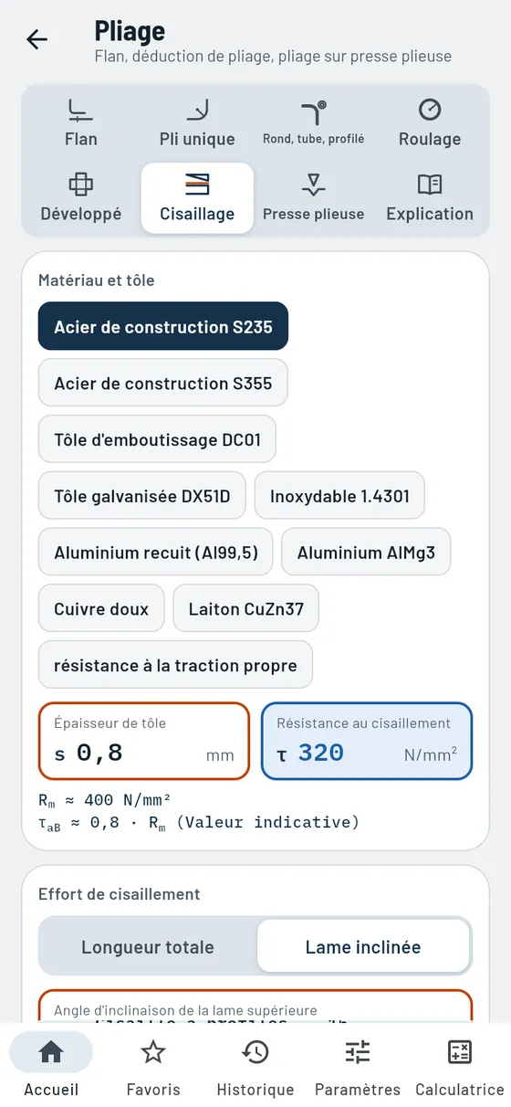 Gesello&nbsp;: Pliage – Cisaillage