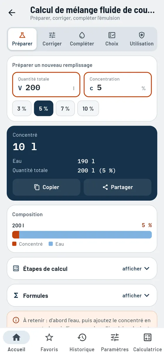 Gesello : Fluide de coupe – Nouveau mélange