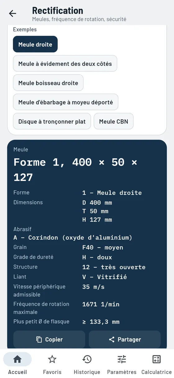Gesello : Meules – Meule décodée
