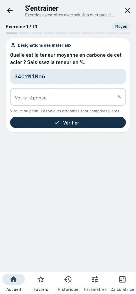 Gesello : S'entraîner – Exercice