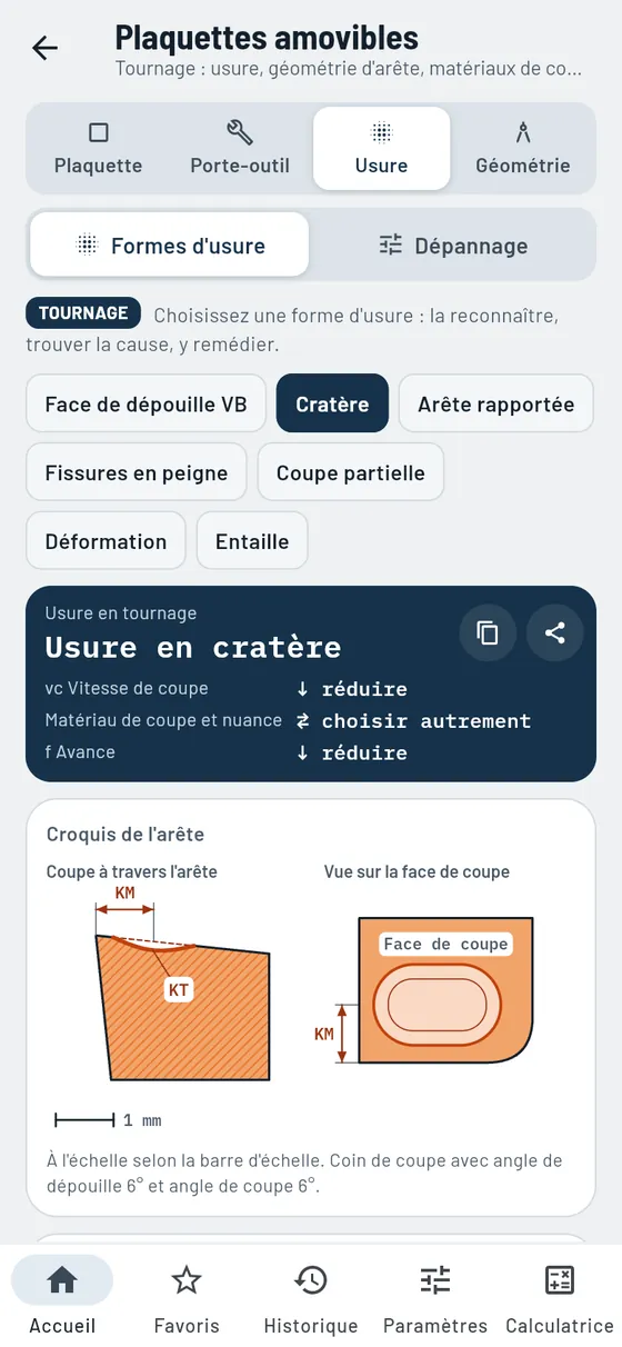 Gesello : Plaquettes amovibles – Reconnaître l'usure