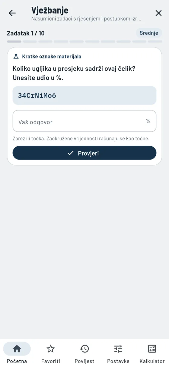 Gesello: Vježbanje – Zadatak