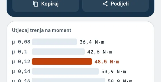 Ovako to izgleda u aplikaciji Gesello: vijci