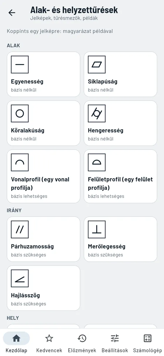 Gesello: alak és helyzet – az összes jelkép