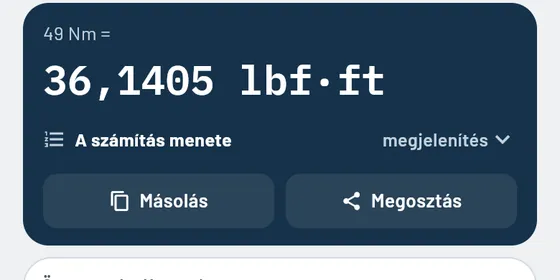 Így néz ki a Gesellóban: Mértékegységek