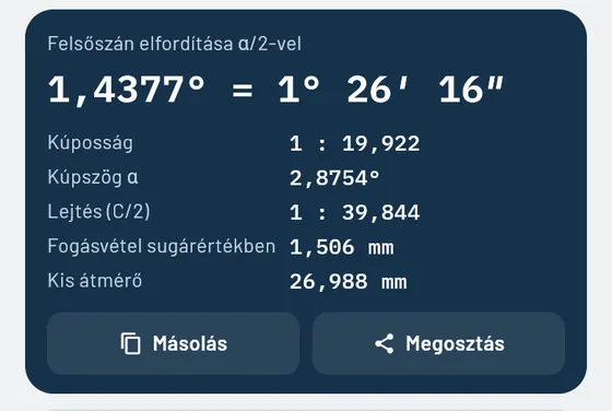 Így néz ki a Gesellóban: kúpesztergálás