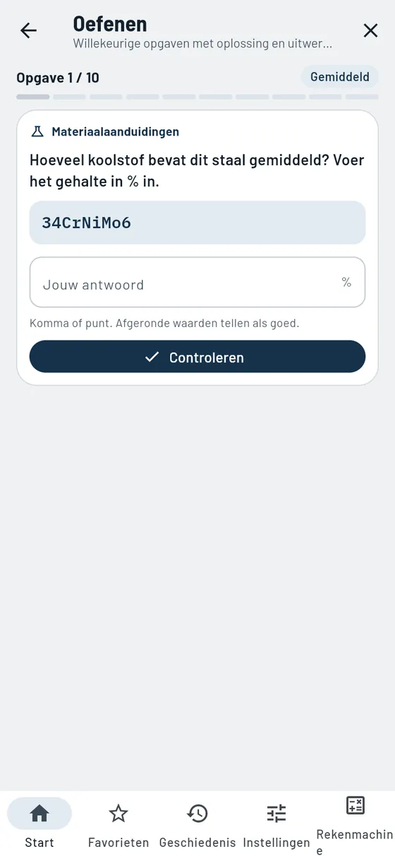 Gesello: oefenen – opgave