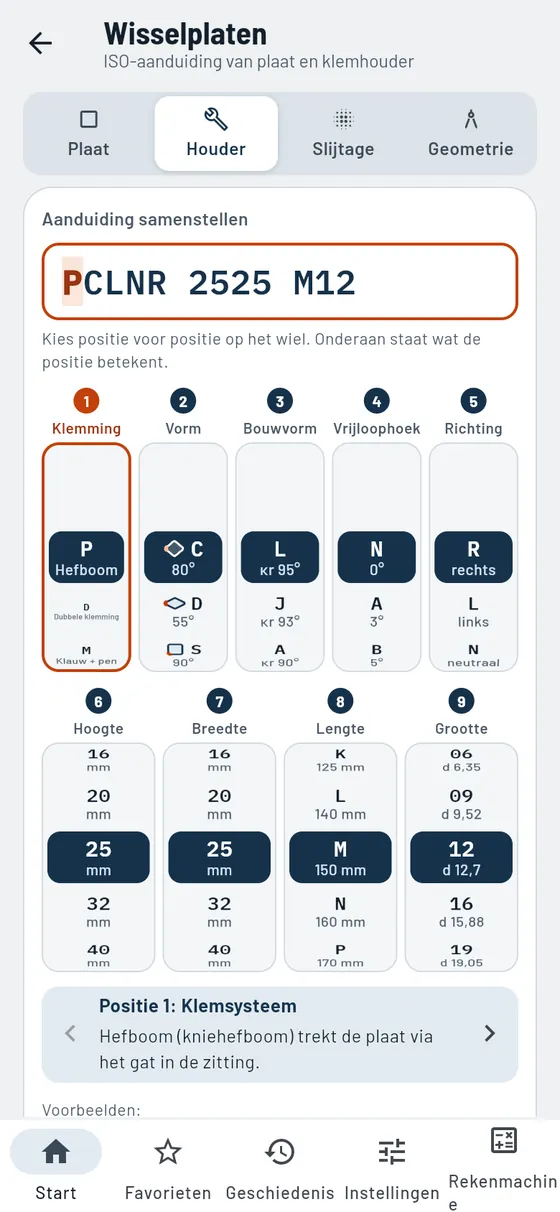 Gesello: wisselplaten – klemhouder