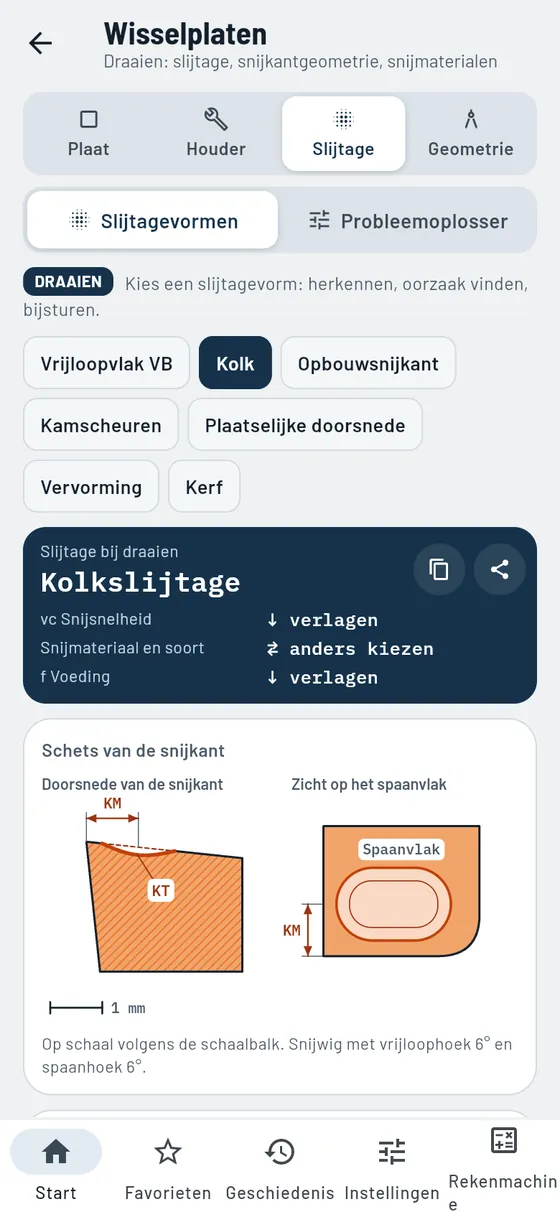Gesello: wisselplaten – slijtage herkennen