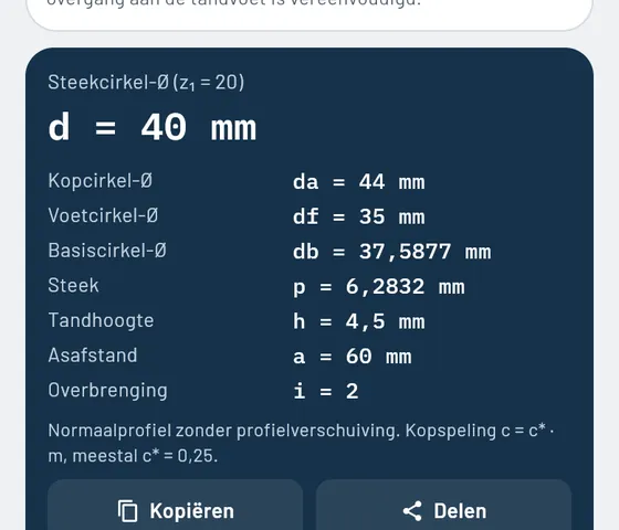 Zo ziet het eruit in Gesello: aandrijvingen