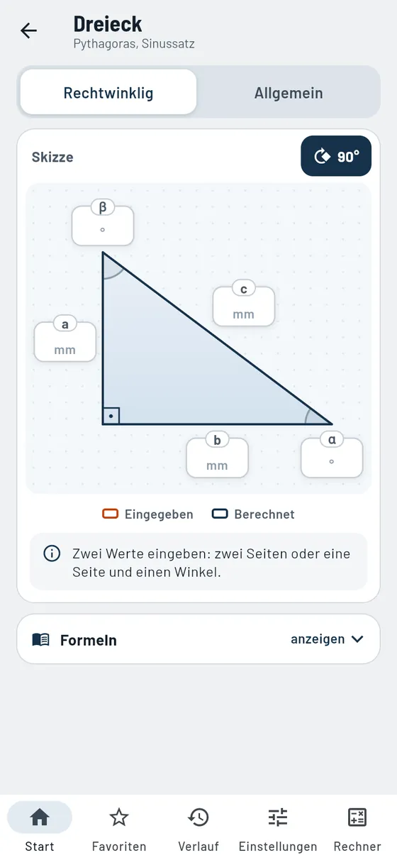 Gesello: Dreiecke – Rechtwinkliges Dreieck