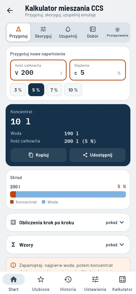 Gesello: Ciecz chłodząco-smarująca – przygotowanie nowej