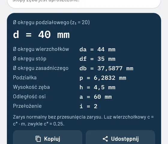 Tak to wygląda w Gesello: Napędy