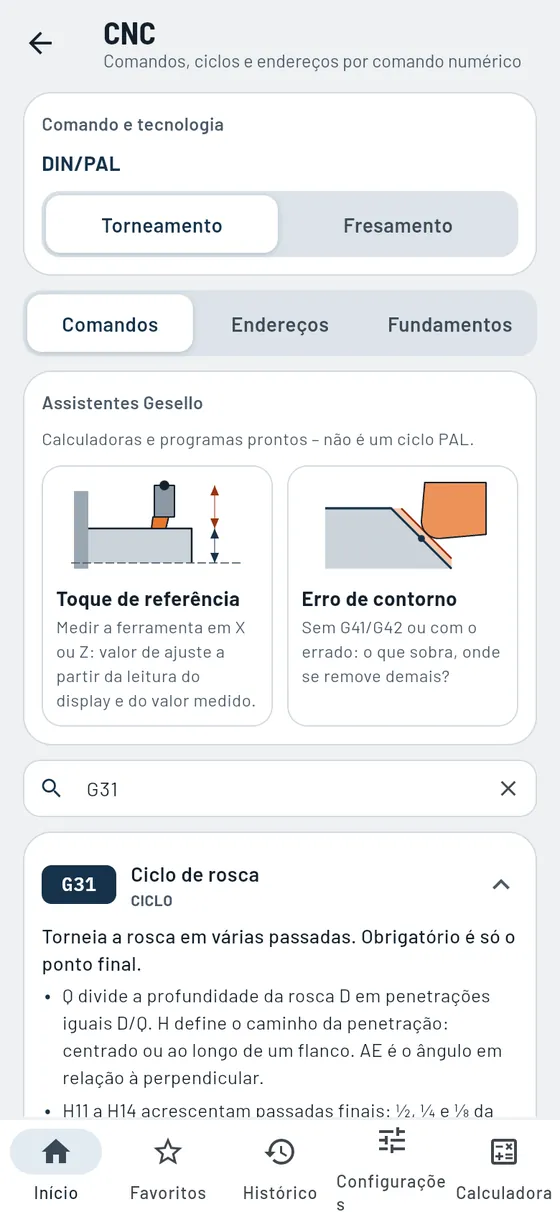 Gesello: ciclos CNC
