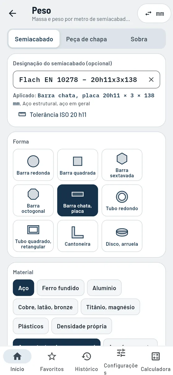 Gesello: Pesos – Colar designação