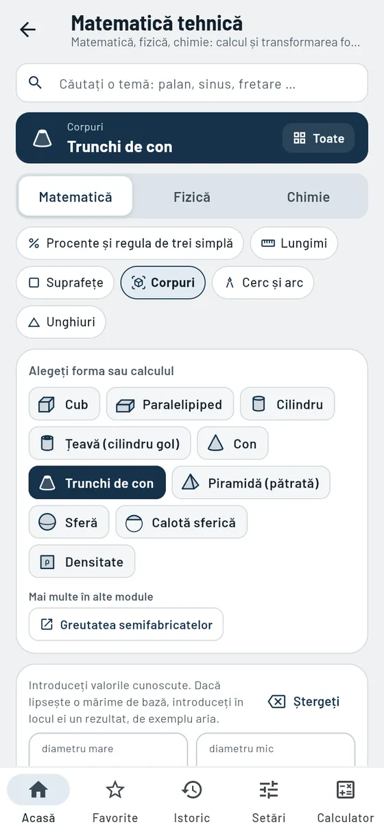 Gesello: Matematică tehnică – Calculul corpurilor