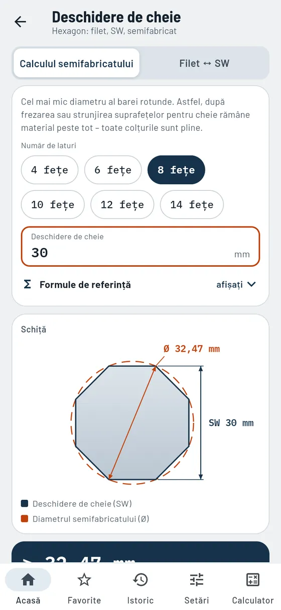 Gesello: Deschideri de cheie – Octogon din bară rotundă