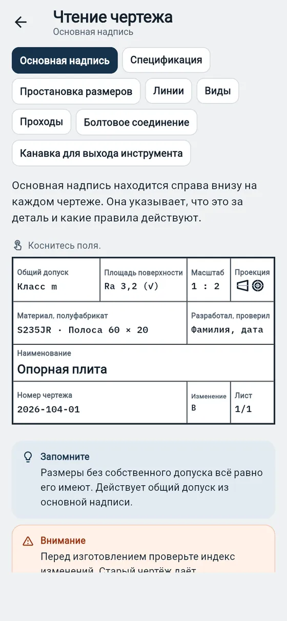 Gesello: Условные обозначения на чертежах — как читать основную надпись