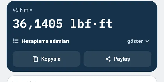 Gesello'da böyle görünür: Birimler