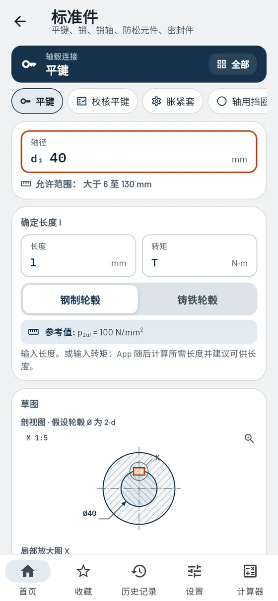 Gesello：标准件——平键