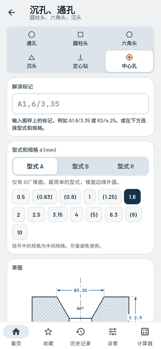 Gesello:沉孔与通孔——中心孔