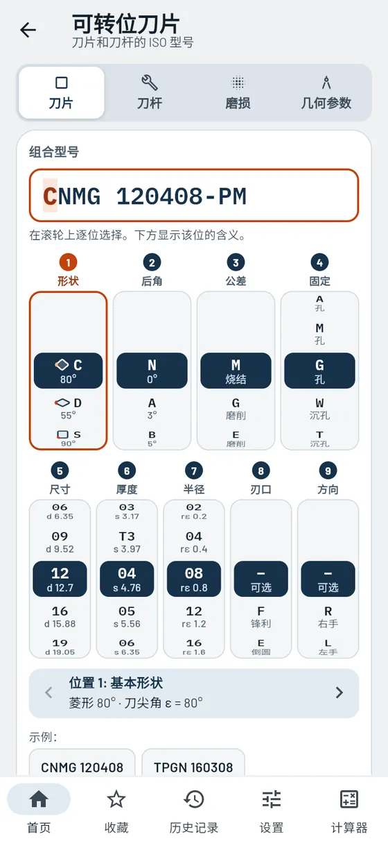 Gesello:可转位刀片