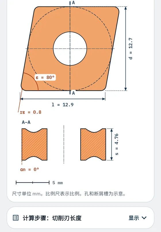 Gesello 中的界面：可转位刀片